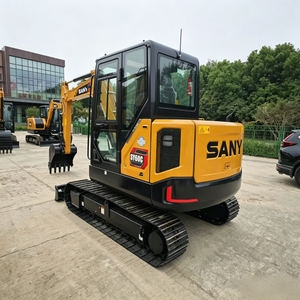 Meilleur prix, fourniture d'usine, SANY SY60C, mini-excavatrice sur chenilles de 6 tonnes, design compact, haute efficacité, équipement de construction fiable - Product Image 3