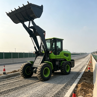 Chargeur électrique 2 tonnes de fabrication chinoise, godet de 0,8 m³, équipement de terrassement écologique