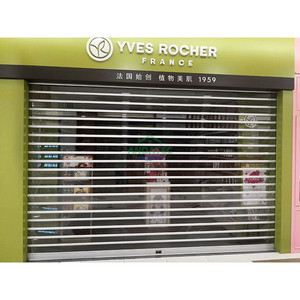 <span class=keywords><strong>2025</strong></span> New rõ ràng PVC con lăn màn trập cửa thương mại shopfront nhôm tự động Polycarbonate cuộn lên cửa hàng phía trước cửa trập - Product Image 6