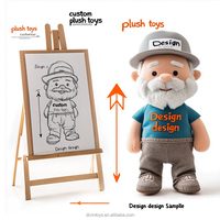 Peluche jouet sur mesure CE ASTM OEM ODM, animal en peluche, faites votre propre peluche, poupées en peluche personnalisées