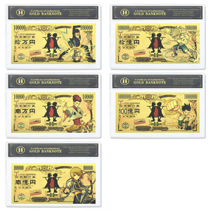 Ensemble de cartes commémoratives avec billet de banque en feuille d'or pour chasseur professionnel de la faune, objet de collection pour <span class=keywords><strong>sportif</strong></span> de plein air - Product Image 2