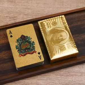 Jeu de cartes à jouer en plastique personnalisé de haute qualité, design professionnel personnalisé, impression de luxe - Product Image 5