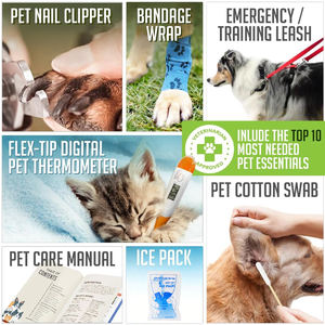 Trousse de premiers soins personnalisée ORI-POWER pour chien et chat, trousse médicale pour animaux de compagnie, trousse de premiers soins pour le camping, trousse d'urgence pour les voyages en plein air - Product Image 5