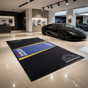 Alfombra de Entrada Personalizada de Nailon Impreso Lavable para Garaje, Nueva Alfombra de Bienvenida de Goma de Nitrilo Impresa a Color - Product Image 3
