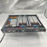 Lihui 4 kanal D sınıfı dijital müzik ses 1600 Watt güç profesyonel Stereo 1u ses de som amplifikatör ampliamplifier
