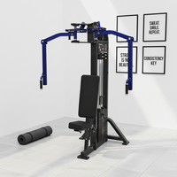 Machine professionnelle de musculation pour pectoraux et deltoides arrière, équipement de fitness commercial pour l'entraînement de la force de la poitrine, du dos et des épaules