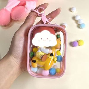 PVC <b>Transparent</b> Cosmetic <b>Bag</b> Storage <b>Bag</b> Earphone Pouch Coin Purse 3D Display Figure <b>Bag</b> - Product Image 3