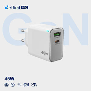 <span class=keywords><strong>Chargeur</strong></span> Rapide GaN TKT 45W avec Indicateur LED, <span class=keywords><strong>Chargeur</strong></span> de Téléphone PD pour Samsung Galaxy S25 Ultra, Compatible avec Prises UK/EU/US/AU pour Ordinateur Portable - Product Image 2