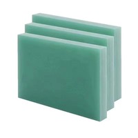 Panneau isolant en fibre de verre époxy PVC classe FR4 180C, feuille stratifiée ignifuge à haute résistance diélectrique