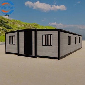 Casa Contenedor Prefabricada Portátil Modular de Paneles Sándwich WinFair de 40 Pies para Residencia de Ancianos / Vivienda para Personas Mayores / Casa de Campo Rural - Product Image 2