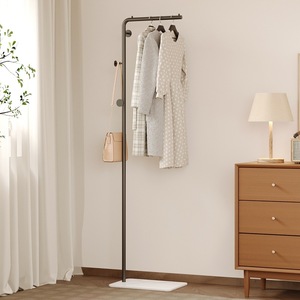 Porte-manteau sur pied avec base en marbre, support robuste pour vêtements avec <span class=keywords><strong>crochets</strong></span>, pour chambre et salon - Product Image 2
