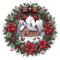 Autocollants statiques pour portes et fenêtres en PVC QiYing Victory, motif floral de Noël, avec dos adhésif, 30x30cm, décorations baies et nœuds