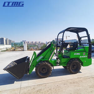 Mesin LTMG 700Kg 0.7 Ton Mini Wheel <span class=keywords><strong>Loader</strong></span> Daya Baterai Pemuat Listrik dengan Bucket - Product Image 4