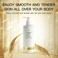 Lotion pour le corps luxueuse 300ml blanchissante et hydratante en profondeur de marque privée aux extraits naturels pour éclaircir la peau