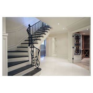 Prima moderne forme incurvée Double hélice économique <span class=keywords><strong>escalier</strong></span> en colimaçon intérieur bois fer acier garde-corps <span class=keywords><strong>escalier</strong></span> rond - Product Image 2