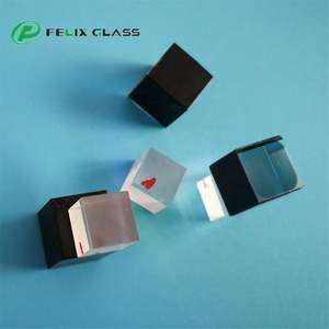 Divisor de Haz de Vidrio Óptico FELIX con Recubrimiento AR, Prisma Cúbico Divisor de Haz Pintado de Negro, Cubos de Vidrio Óptico - Product Image 1