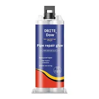 Colle d'étanchéité pour réparation de fuites de tuyaux d'eau en époxy pour tuyaux en fonte, en PVC, en égouts et en radiateurs