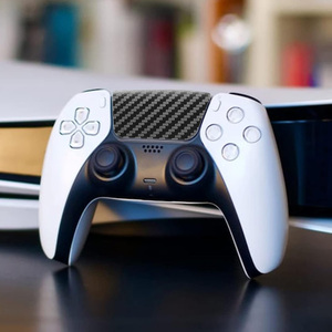 สติกเกอร์แผ่นสัมผัสคาร์บอนไฟเบอร์เกมแพดสําหรับคอนโทรลเลอร์ PS5 ตัวป้องกันสติกเกอร์ทัชแพดรูปลอกไวนิล - Product Image 2