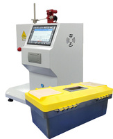 Medidor de índice de flujo de fusión de material de plástico PP PE, equipo de prueba de fusión en caliente, indexador de flujo de fusión de laboratorio