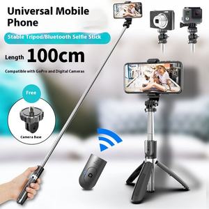 KDBAO <span class=keywords><strong>L02</strong></span> Perche à <span class=keywords><strong>selfie</strong></span> portable 40 pouces (100 cm) avec télécommande sans fil et trépied, mini perche à <span class=keywords><strong>selfie</strong></span> pliable pour téléphone - Product Image 4