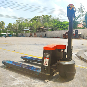 New Model Stacker Material Handling Equipment <strong>Electric</strong> Pallet Truck 2000kg Lithium Battery <strong>Powered</strong> <strong>Mini</strong> Semi <strong>Electric</strong> Stacke - Product Image 5