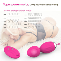 Ylove Kabelloser Bullet-Vibrator mit Fernbedienung Wasserdicht Wiederaufladbar 10 Geschwindigkeiten für Klitoris G-Punkt
