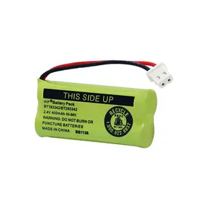 Batterie ricaricabili Nimh Ni-mh Aaa 400 Mah 2.4v agli ioni di litio