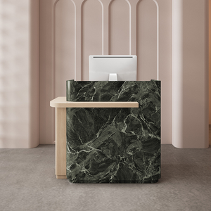 Mostrador de Recepción Pequeño de Estilo Moderno y Lujoso para Tiendas de Ropa, Salones de Belleza y Recepciones - Product Image 5