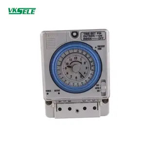 TB35N DIN Rail 24 H Timer Switch Relay 16A Programmable Waktu Controller