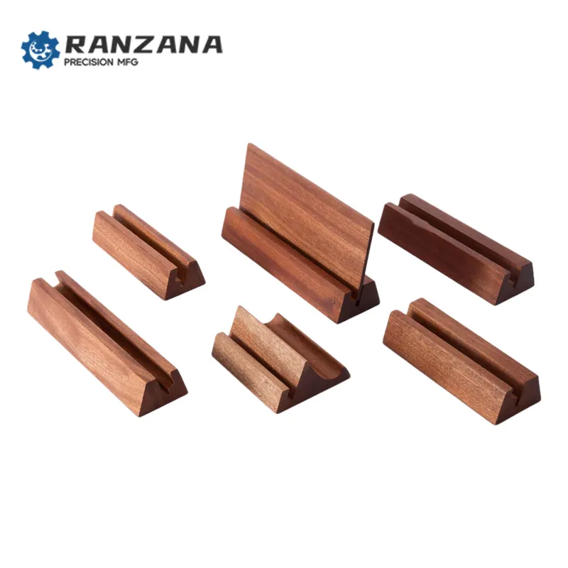 Tùy chỉnh các bộ phận bằng gỗ biến CNC khắc gỗ dịch vụ Đen Walnut tấm bộ phận cơ sở