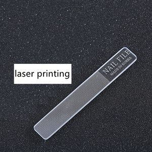 Outils de manucure et pédicure personnalisés avec impression laser Limes à <span class=keywords><strong>ongles</strong></span> en verre nano double face, lavables et transparentes pour <span class=keywords><strong>ongles</strong></span> naturels - Product Image 5