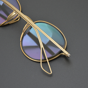 Khuyến Nghị Sản Phẩm Mới 2022 Gọng Kính Thiết Kế Titan Nguyên Chất Gọng Kính Tròn Đặc Biệt - Product Image 6