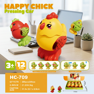 Juguete de Pollo Saltarín para Coche Happy Chick - Juguete Educativo Antiestrés para Niños de 5 a 7 Años, Unisex, de Plástico - Product Image 5