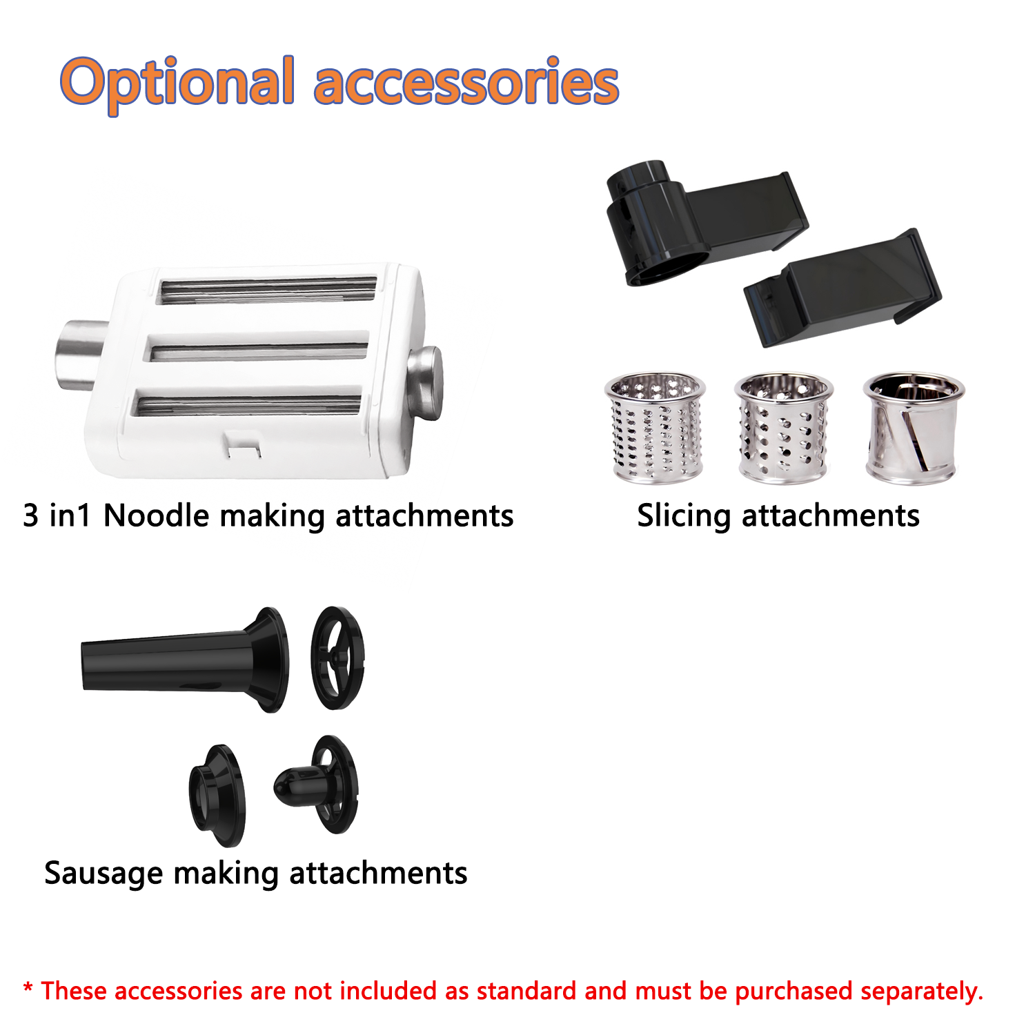 Gris-Standard+accessoires en option