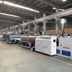 PVC foam Sheet machine / Celuka Board Extruder Machine Line / PVC Decoration board making machine