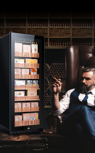Refrigerador para Vinos, Enfriador, Humidor para Cigarros, Gabinete Compacto Independiente, Nevera para 103 Botellas, Control Digital, Puerta de Vidrio Bx-308 - Product Image 2