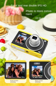 Camera Selfie với bộ lọc làm đẹp màn hình phía trước 60mp 4K video tự động lấy nét nhẹ cho quà tặng cô gái - Product Image 2