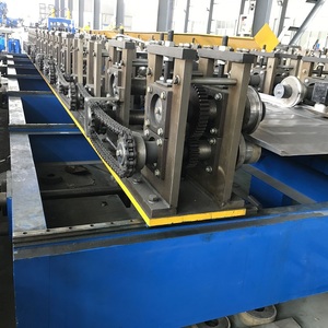 Tự động kim loại chống cháy cửa cuộn tạo thành máy chống cháy cửa Bảng điều khiển dây chuyền sản xuất cửa sổ và cửa máy làm - Product Image 2