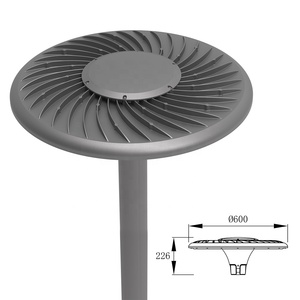 Nueva Lámpara LED Moderna para Jardín <span class=keywords><strong>2026</strong></span>, AC/DC 3000K, Impermeable, Cuadrada, para Exteriores, 220V, Clasificación IP65, para Iluminación de Villas, Parques y Calles, 60W/80W - Product Image 2