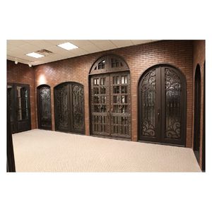Arc de porte de <span class=keywords><strong>garage</strong></span> en <span class=keywords><strong>fer</strong></span> forgé Ace Portes en acier Conceptions de porte de villa en <span class=keywords><strong>fer</strong></span> forgé Portes en <span class=keywords><strong>fer</strong></span> forgé Double extérieur - Product Image 6
