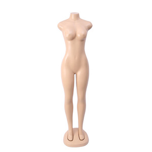 Maniquí Femenino Ajustable de Plástico Color Piel, Sexy, con <span class=keywords><strong>Pechos</strong></span> Grandes, Sin Cabeza ni Manos, Venta al Por Mayor de Fábrica - Product Image 1