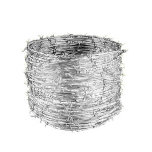 Filet d'isolation de fil de fer barbelé galvanisé à chaud clôture de sports de plein air filet de protection anti-escalade pour la reproduction treillis métallique de qualité - Product Image 1