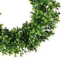 Prix usine Artificielle Suspendue Guirlande Plante Artificielle Herbe Fleur Artificielle Pour La Décoration De Porte À La Maison Intérieur Extérieur Décor