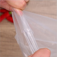 Sacs et rouleaux de scellage sous vide en plastique gaufré PA/PE robustes pour aliments congelés, vente en gros