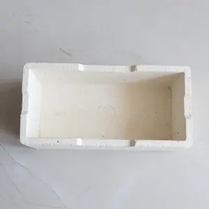 Factory Direct Sale High Temperature Strength Corundum Mullite Refractory Sagger by tunnel kiln