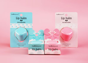 Échantillon gratuit ensemble de gommage et de baume à lèvres, boîte d'affichage de bâton de baume à lèvres teinté de bande dessinée, étiquette privée - Product Image 3