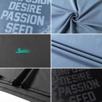 Chemise à manches longues en maille gaufrée Sorona Blend Henley 240 g/m² à multiples boutons et bordure côtelée décontractée pour homme