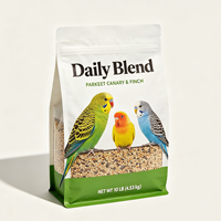 Nourriture pour oiseaux personnalisée OEM, alimentation quotidienne pour perruches, canaris, pinsons, 10 lb, saveur orange, complément alimentaire pour animaux de compagnie