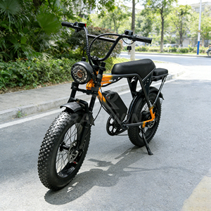 Bicicleta Eléctrica Híbrida V8 750W 48V 15Ah con Llantas Gruesas para Ciudad, Bicicleta Eléctrica de Montaña para Adultos - Product Image 1