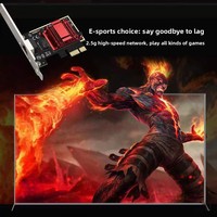 25g Kartu Jaringan Internal PXE Diskless Startup 2500 Mega Electric Competition PCI-X Komputer Desktop Gigabit RJ45